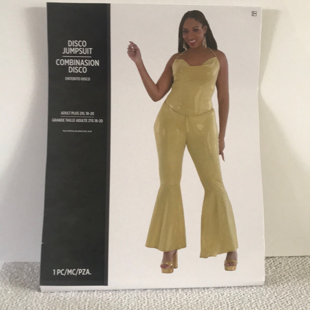 Disco Jumpsuit in Yellow